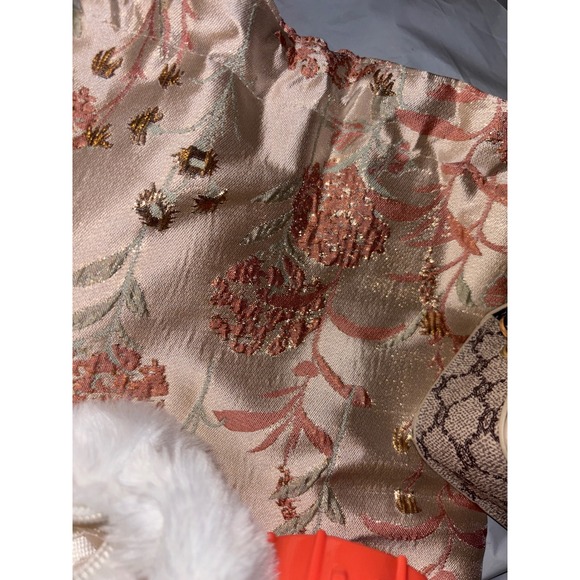 4pc set  Mini Bag, Fuzzy Purse, Molly  Pocket Coffee Shop Toy, Floral Pouch Lot - Picture 6 of 8